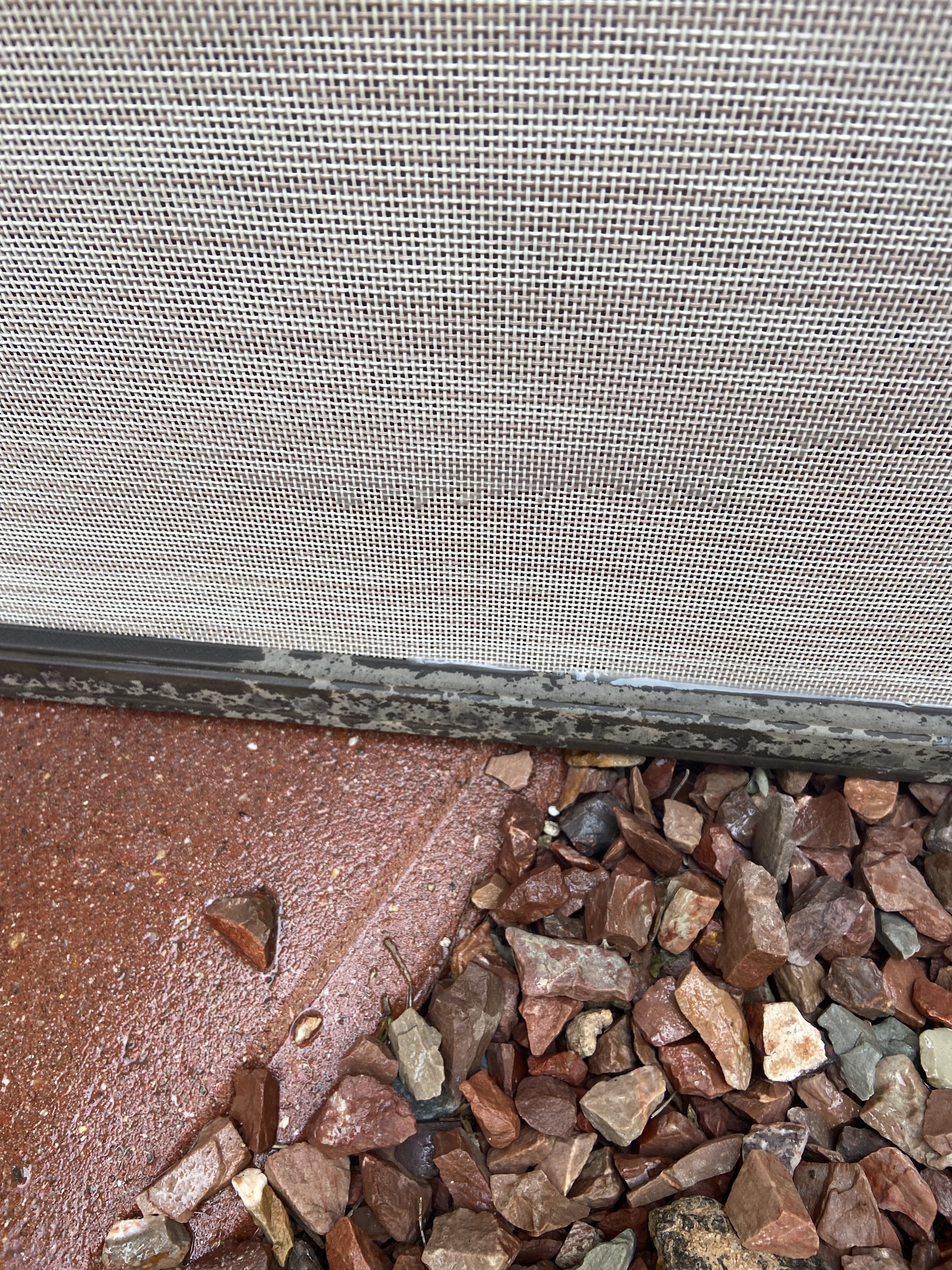 Detailing window edges and frame